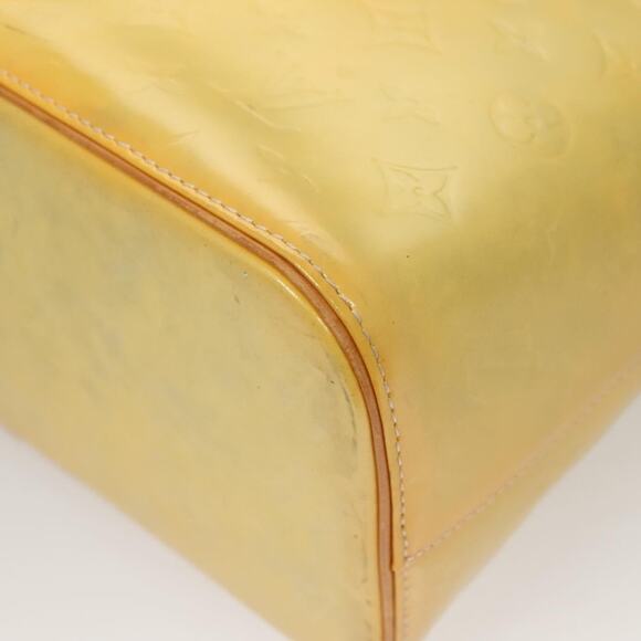 LOUIS VUITTON Monogram Vernis Houston Hand Bag Gris M91053 - Picture 16 of 16